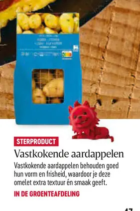 Promotie: Vastkokende aardappelen