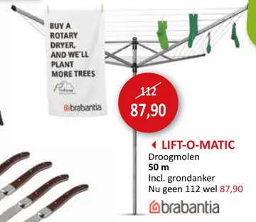 Aanbieding: Lift-o-matic Droogmolen