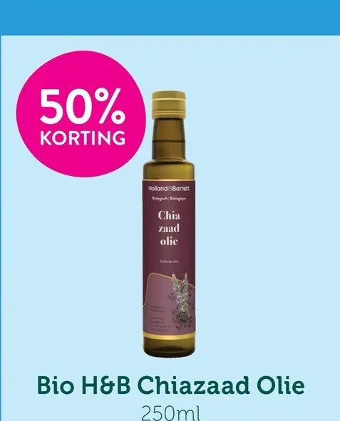 Promotie: Holland & Barrett Bio H&B Chiazaad Olie