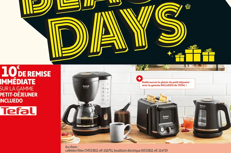 Offre: Gamme Petit-Déjeuner INCLUEDO