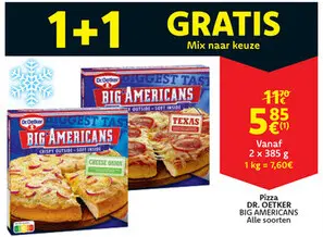 Aanbieding: Pizza