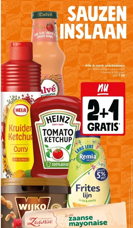 Aanbieding: Alle A-merk snacksauzen