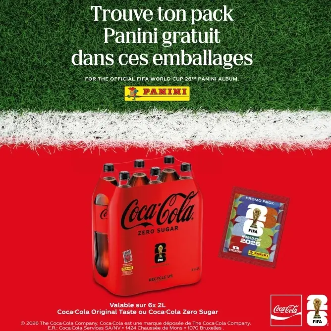 Offre: Coca-Cola Original Taste ou Coca-Cola Zero Su