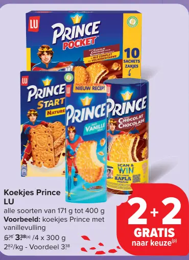 Aanbieding: Koekjes Prince