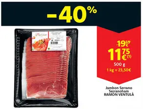 Offre: Jambon Serrano Serranoham