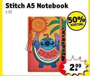 Aanbieding: Stitch A5 Notebook