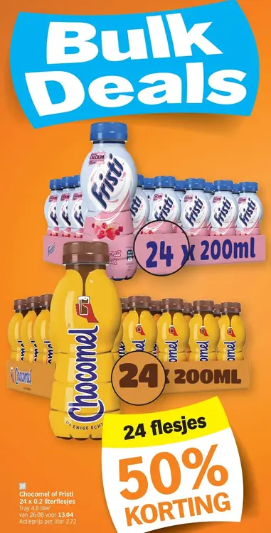 Promotie: Chocomel of Fristi