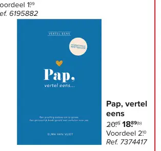 Promotie: Pap, vertel eens