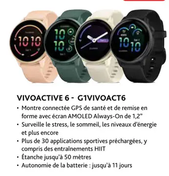Offre: Vivoactive 6 - g1vivoact6