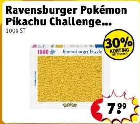 Aanbieding: Pokémon Pikachu Challenge