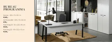Promotie: Bureau
