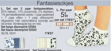 Aanbieding: Fantasiesokjes