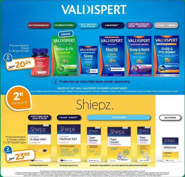 Aanbieding: Valdispert of Shiepz