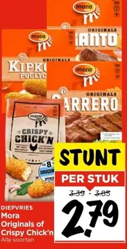 Aanbieding: Mora Originals of Crispy Chick'n
