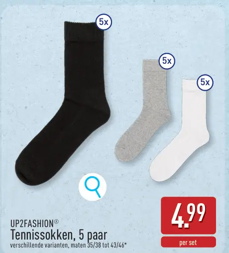 Promotie: Tennissokken