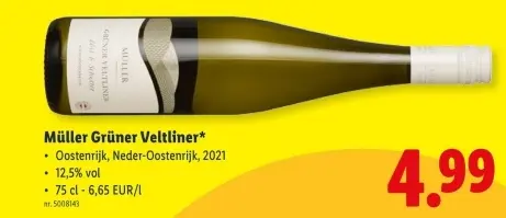 Promotie: Müller Grüner Veltliner