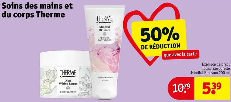 Offre: Lotion corporelle Mindful Blossom