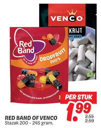 Aanbieding: Red band of Venco