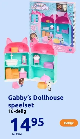 Aanbieding: Gabby's Dollhouse speelset