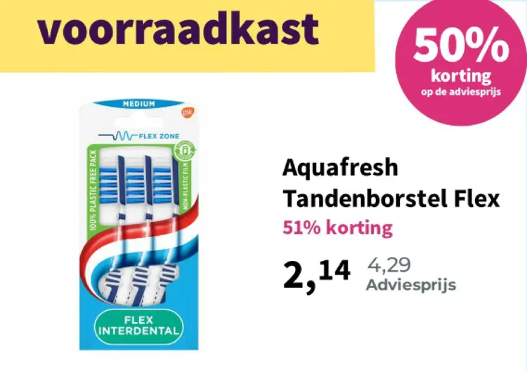 Aanbieding: Tandenborstel Flex