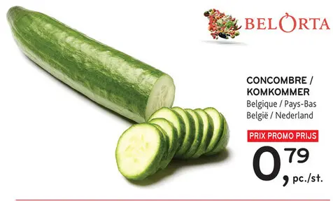 Offre: Concombre / komkommer