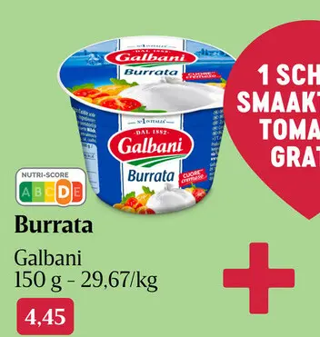 Promotie: Burrata