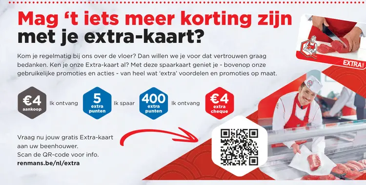 Promotie: Extra-kaart