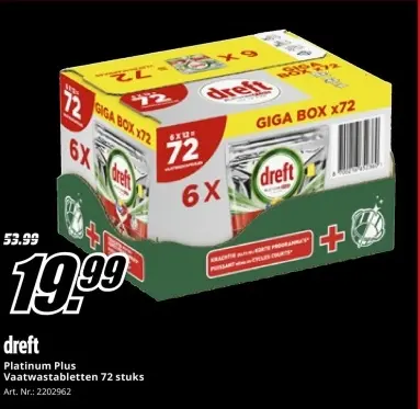 Aanbieding: Vaatwastabletten