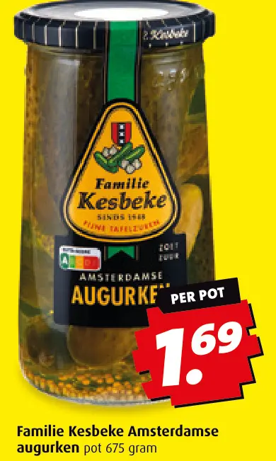 Aanbieding: Amsterdamse augurken