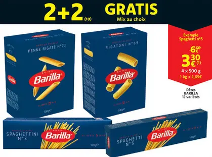 Offre: Pâtes