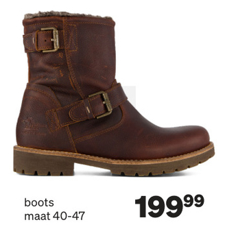 Aanbieding: Panama Jack Faust boots bruin Leer