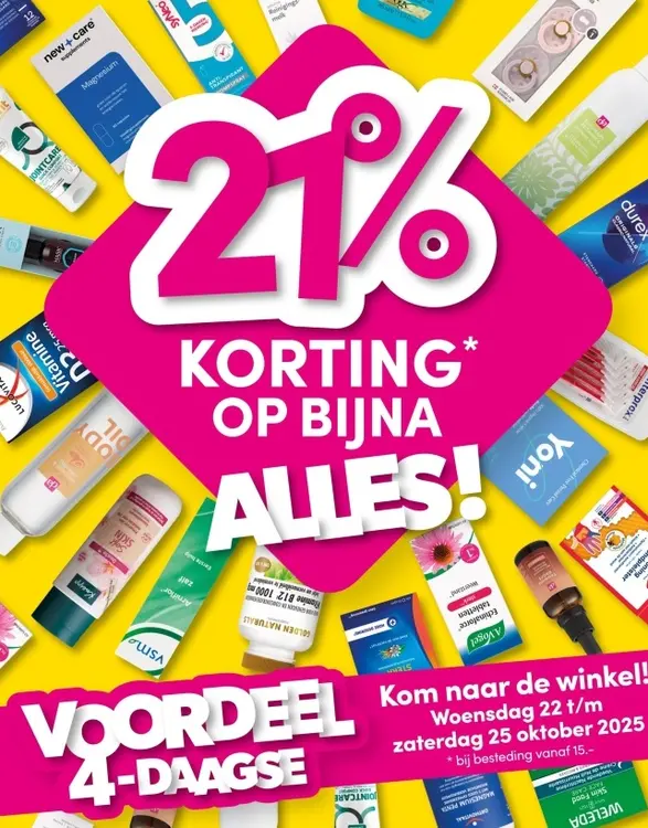 Aanbieding: Korting op bijna alles!
