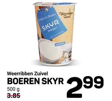 Aanbieding: Boeren skyr
