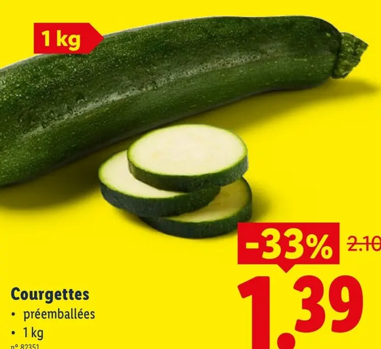 Offre: Courgettes