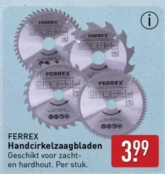 Aanbieding: Handcirkelzaagbladen