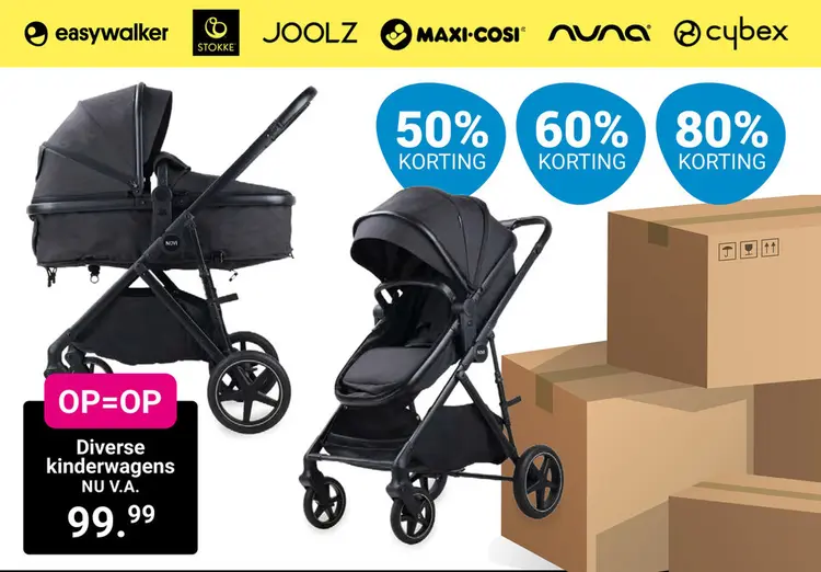 Aanbieding: Diverse kinderwagens