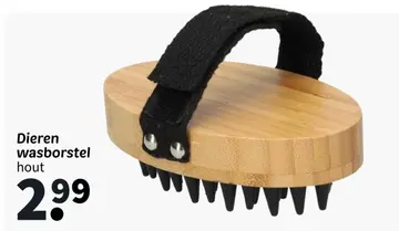Aanbieding: Dieren wasborstel