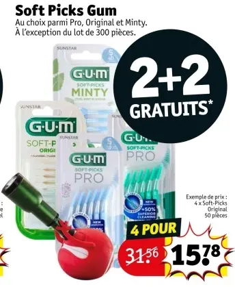 Offre: Soft Picks Gum