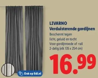 Aanbieding: Verduisterende gordijnen