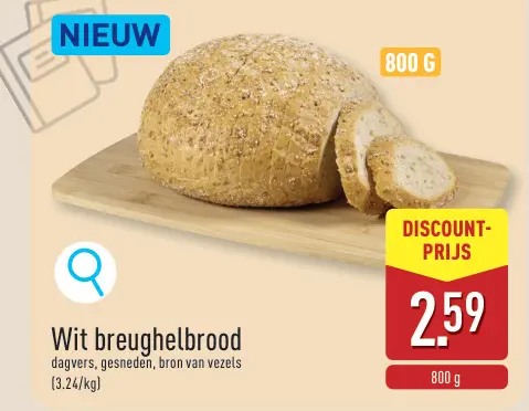 Promotie: Wit breughelbrood