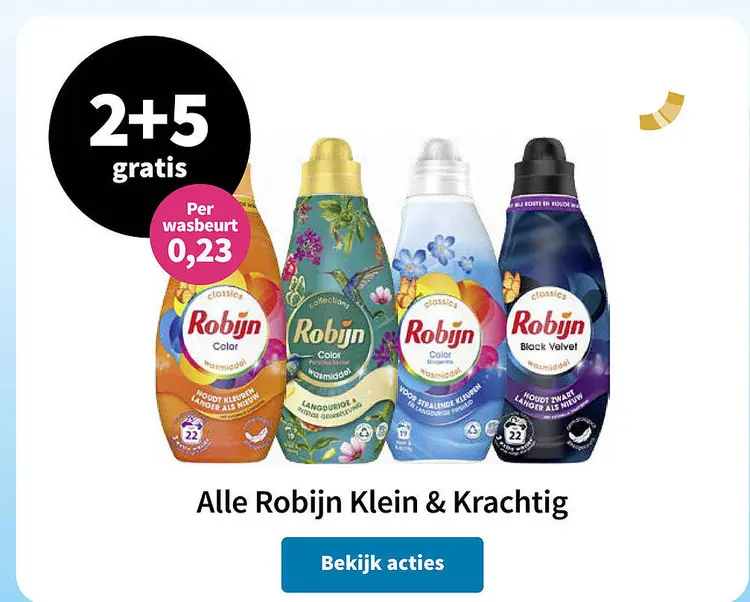 Aanbieding: Robijn Klein & Krachtig