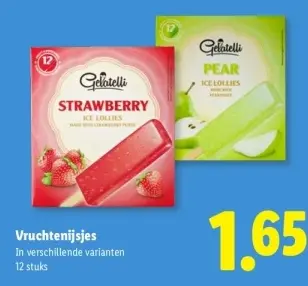 Aanbieding: Vruchtenijsjes
