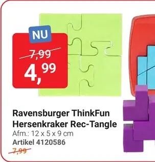 Aanbieding: ThinkFun Hensenkraker Rec-Tangle
