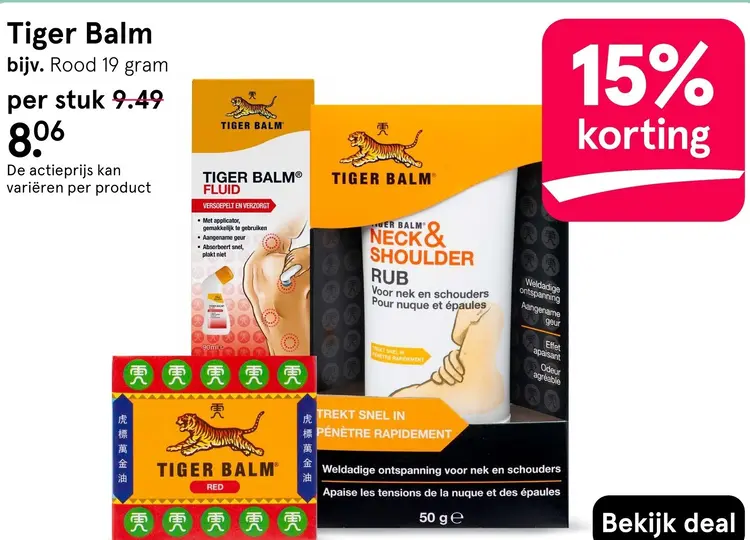 Aanbieding: Tiger Balm