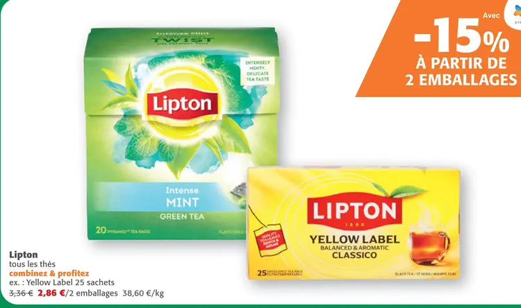 Offre: Lipton