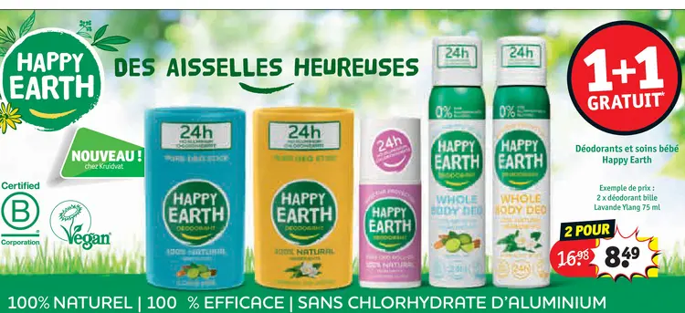 Offre: Déodorants et soins bébé