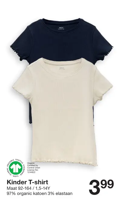 Promotie: Kinder T-shirt