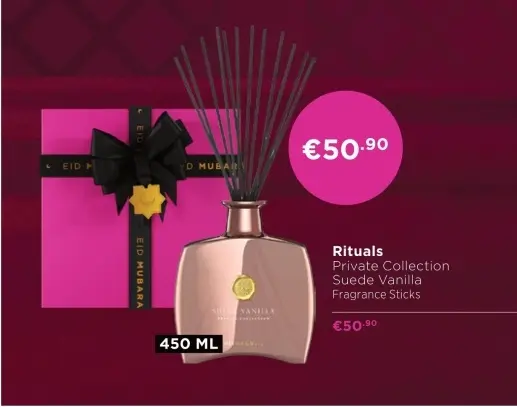 Aanbieding: Suede Vanilla Fragrance Sticks
