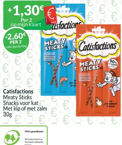 Promotie: Meaty Sticks