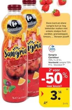 Aanbieding: Sangria Carrefour